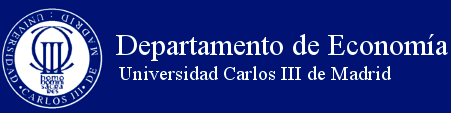 Universidad Carlos III de Madrid Department of Economics Assistant Professor of Economics