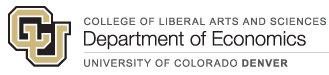 University of Colorado Denver Economics Assistant Professor