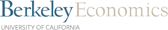 Department of Economics, UC Berkeley Informational Interviews